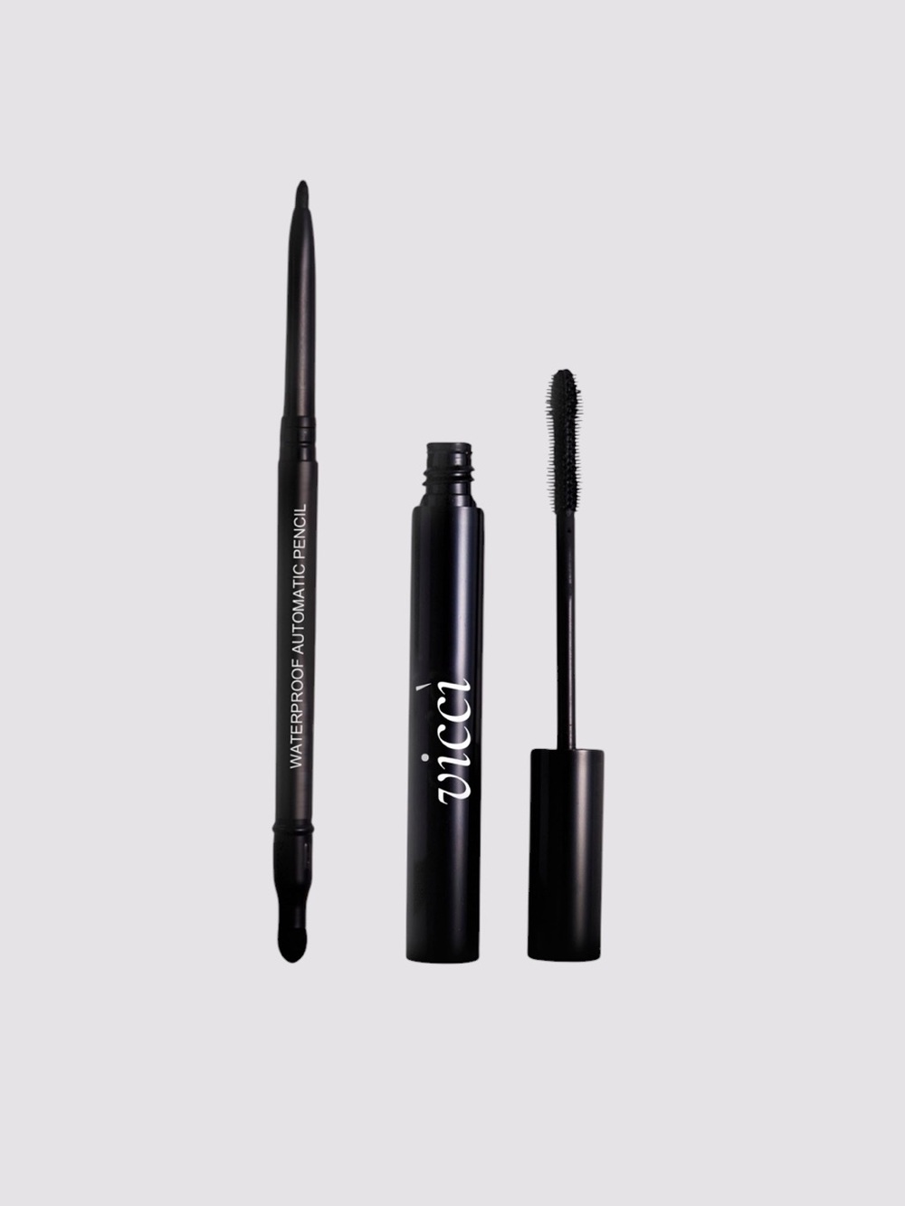 Vicci Makeup Set Mascara Black + Eyeliner Pencil Waterproof Bundle New